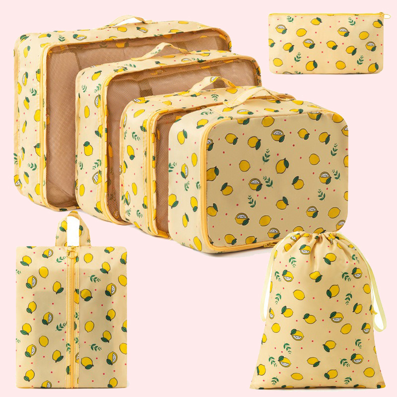 Engrosamiento de viaje multifuncional de siete piezas bolsa de almacenamiento de equipaje clasificación de ropa de organización bolsa de almacenamiento traje al por mayor