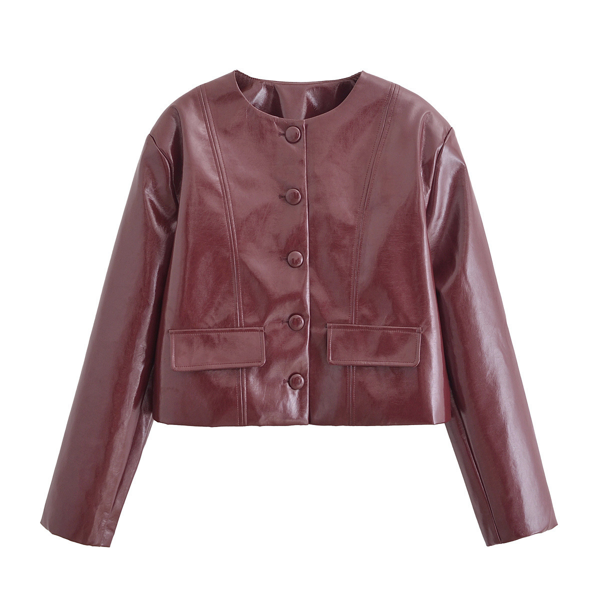 Long-sleeve with a round collar