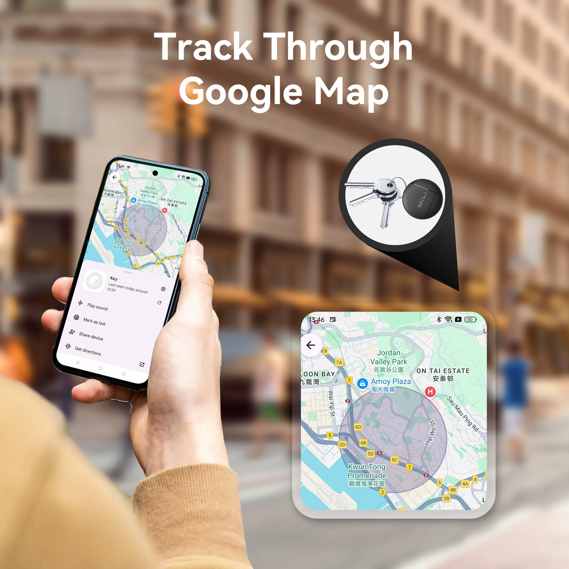 Литаг Android-указатель AIRTAG противоугонное устройство для чемодана/питомца, позиционирование, совместимо с Samsung и Google