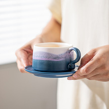 众大    日式陶瓷咖啡杯套装高颜值家用水杯创意马克杯下午茶杯子