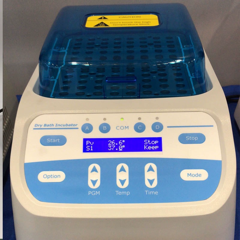 РТ+5 ℃ ~110 ℃ Сухой термостат DH200 поставляется стандартно с 4 модулями (опционально)