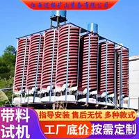 除尘灰分离螺旋溜槽-1688环保设备采购指南