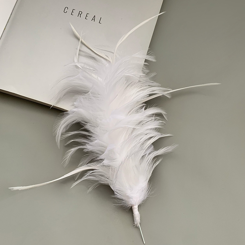 목털철사꽃 + 단면사(흰색)