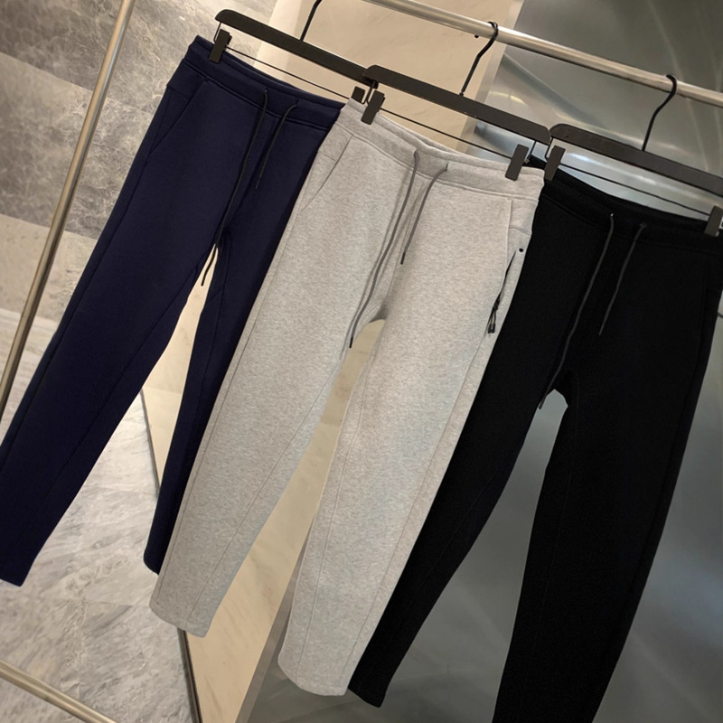 Thin Velvet Lining! Air Layer Fabric! Autumn and Winter Men's Tapered Slim Fit Pure Color Casual Pants and Sports Pants Thin Velvet Lining! Air Layer Fabric! Autumn and Winter Men's Tapered Slim Fit Pure Color Casual Pants and Sports Pants