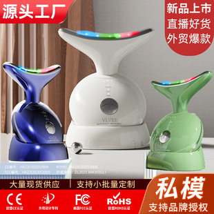 Foreign Trade Supply Beauty Neck Instrument Facial Lifting Beauty Instrument Household Facial Massager Neck Cream Introduction Instrument in Stock