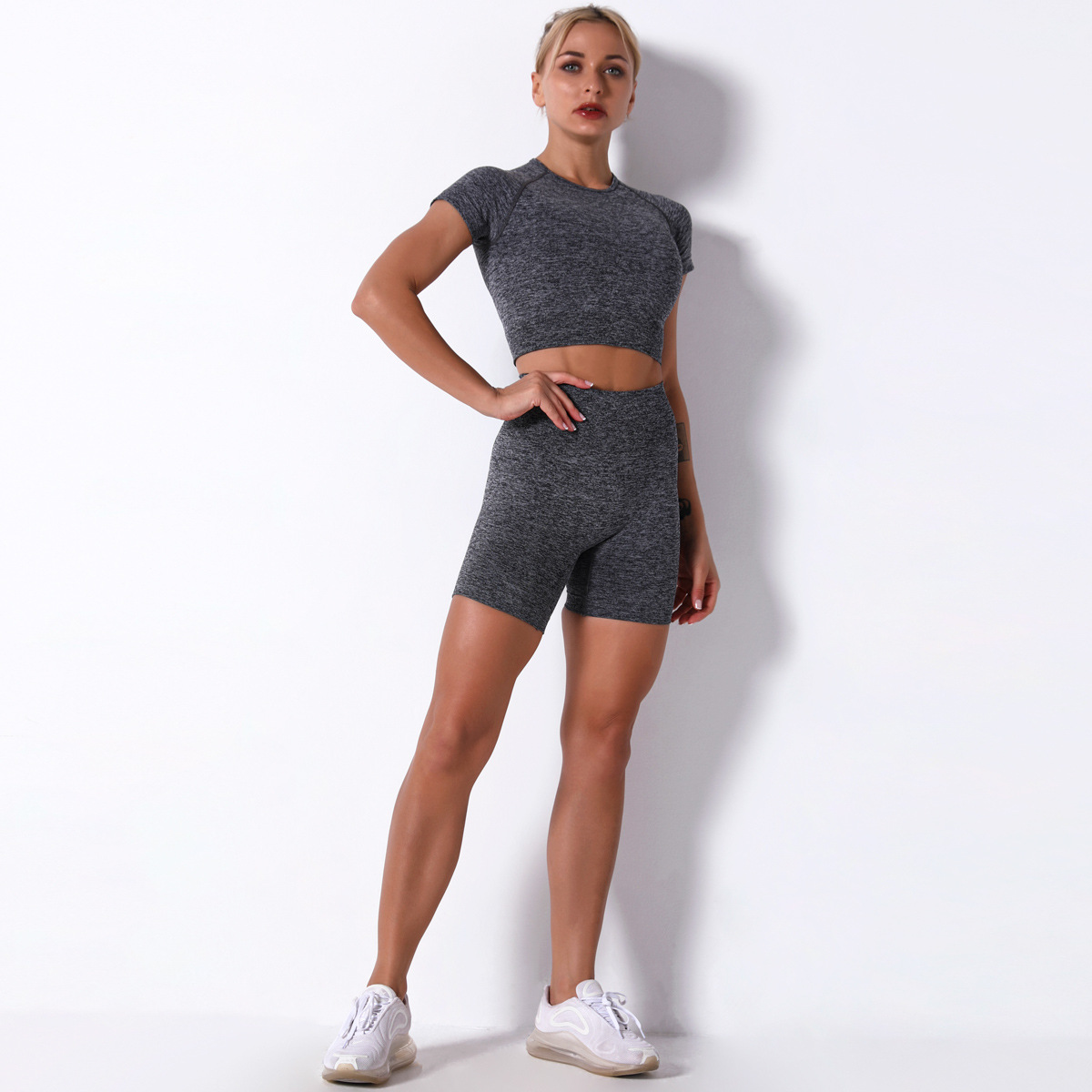 sexy tight-fitting sports fitness set NSLX50105