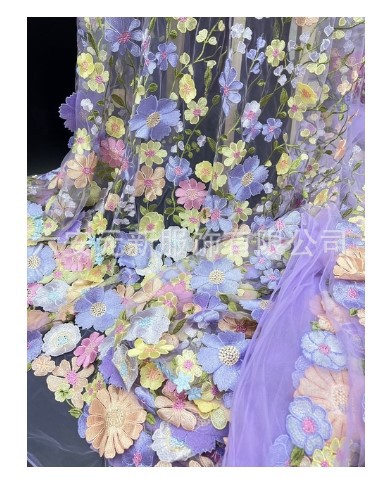 2023 nuevo europeo y americano transfronterizo Amazon colorido pastoral vestido de bola flor noche floral Correa fiesta