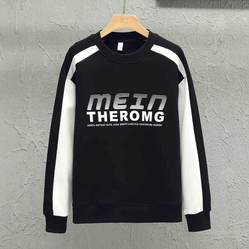 Rundhalspullover für Frühling und Herbst, neues Bottoming-Shirt, langärmeliges Oberteil, locker sitzendes Casual-Modelabel_voghion.com