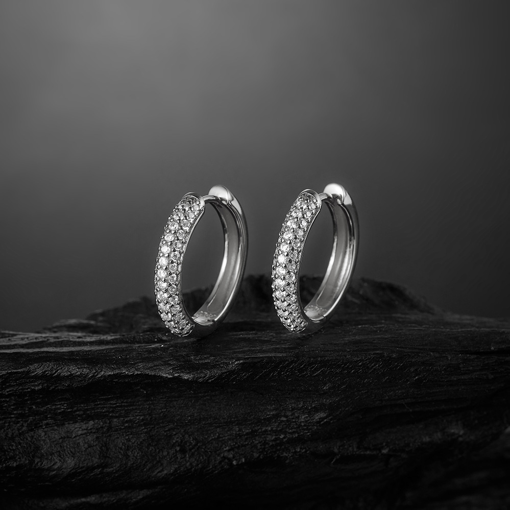 실버 세트 지르코니아 화이트 골드