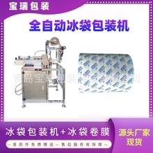 山东厂家直销 海鲜冰袋包装机 云仓冰袋包装机冷冻食品冰袋包装机