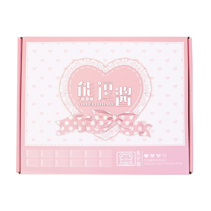 Caja de avión de salsa de burla de oso. Caja de regalo