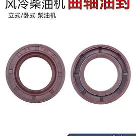 风冷柴油机动力配件发电机173F 178F 186FA 188F原装曲轴油封