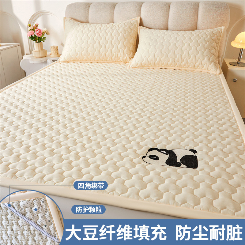 2025 nuevo conjunto de tres piezas de cubierta de cama de tatami de clase A para madres y bebés