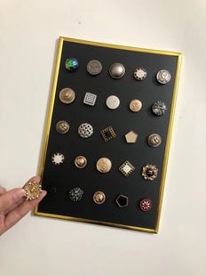 Hardware accessories display board sample card hand sewing buckle four-in-one buckle spring buckle sample book display card