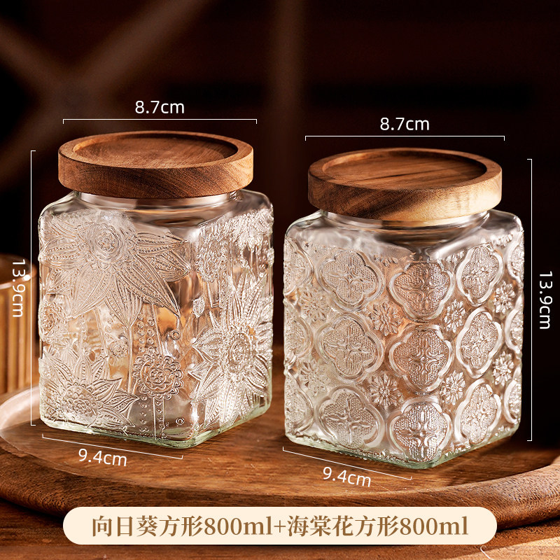 Square set, 800 ml