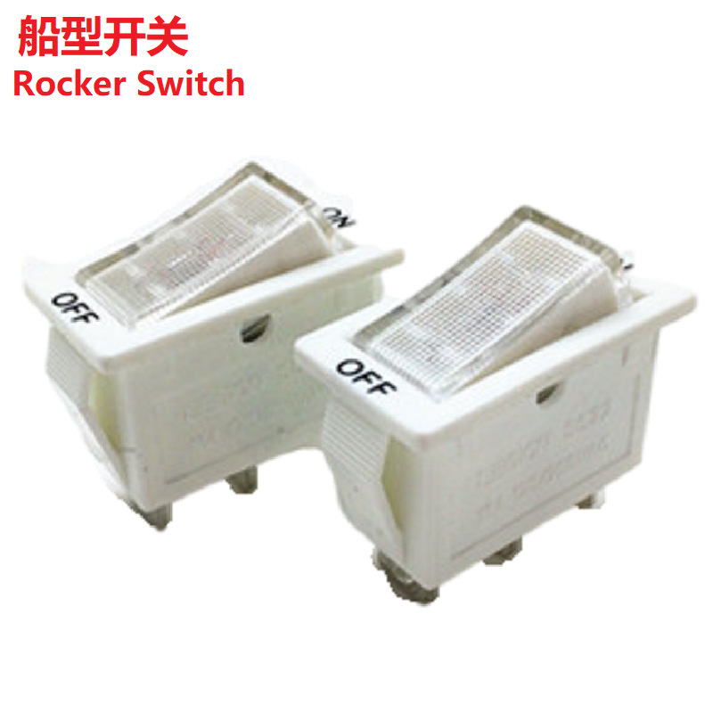 带灯LED翘板开关/带灯发光船型开关/翘板开关生产制造