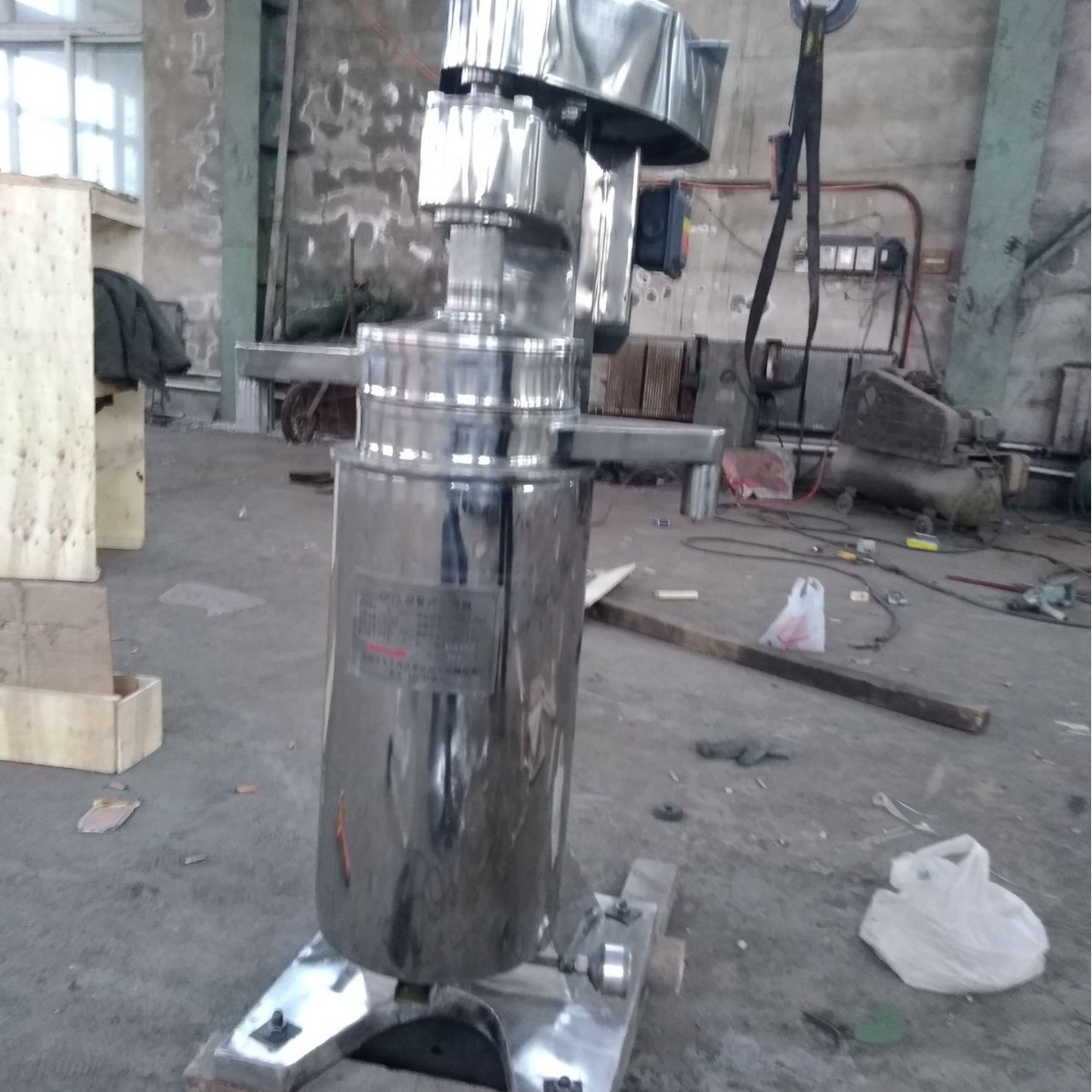 管式离心分离机橡胶 GF125 （开门式）卫生级