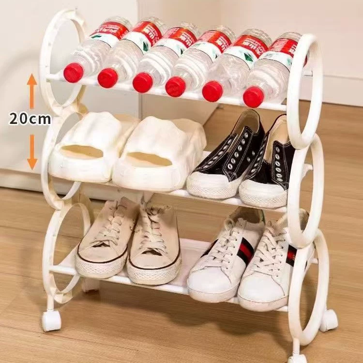 Лучший в Юго-Восточной Азии стеллаж для обуви, настенная полка, место в общежитии, мобильный пыле- и ветровой разделитель, хранение обуви внизу столика