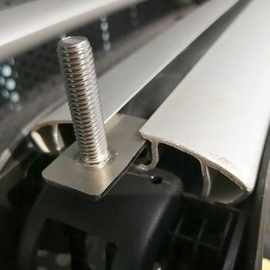 车顶行李箱配件 车顶架横杆配件T型螺栓304不锈钢通用 平台脱困板