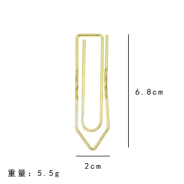 Clip de bolígrafo con forma de corazón colorido transfronterizo, clip de metal multifuncional creativo para cuaderno, portalápices portátil, accesorio para cuaderno, artículo de papelería.