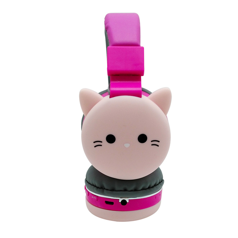 クロスボーダー热い贩売アニメヘッドセットbluetoothヘッドセットワイヤレス二国间ステレオ子供かわいい漫画ヘッドセット|undefined