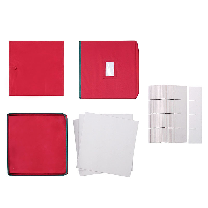 Caja de almacenamiento de bolas de Navidad transfronteriza caja de almacenamiento plegable separada de cuatro capas caja de almacenamiento de bolas decorativas de Navidad de Amazon