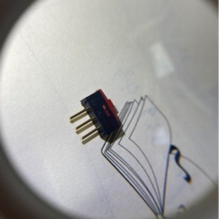 Bsi-10 Korean Imported Ultra-Thin Sliding Switch with Three Pins and Two Positions, Left and Right Toggle Switch, Original Imported Star Pattern