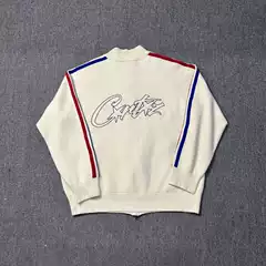 Cross-border Beauty Trendy Hip-hop Alcatraz Casual suit High Street Men's and Women's Long-sleeved Fashionable Cotton Jacket Zipper Sweatshirt Jacket