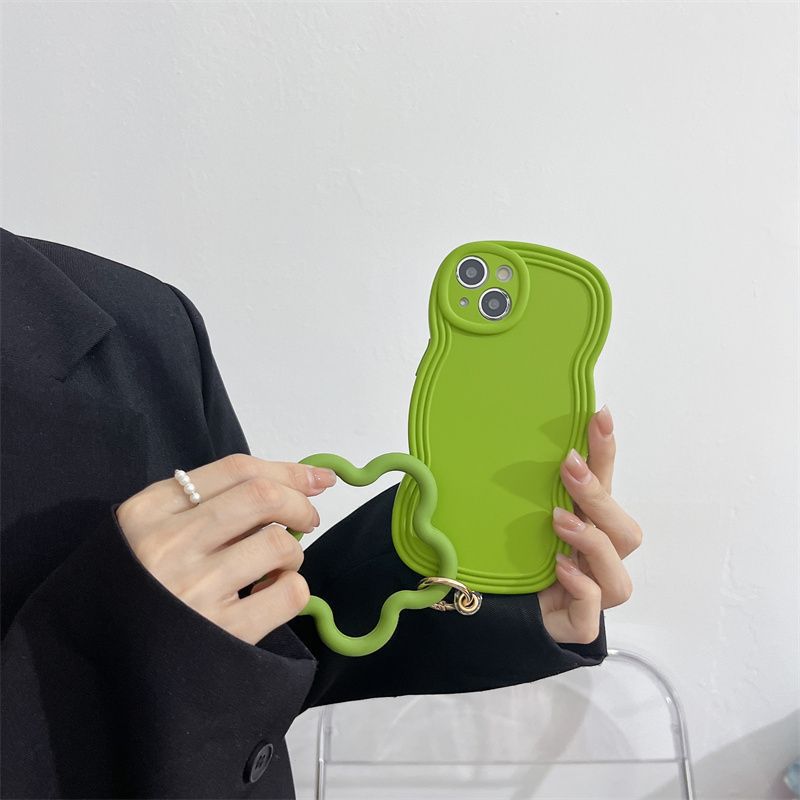 Estrella de mar de silicona pulsera de teléfono móvil corta anti-caída correa de muñeca universal accesorios de moda llavero en stock
