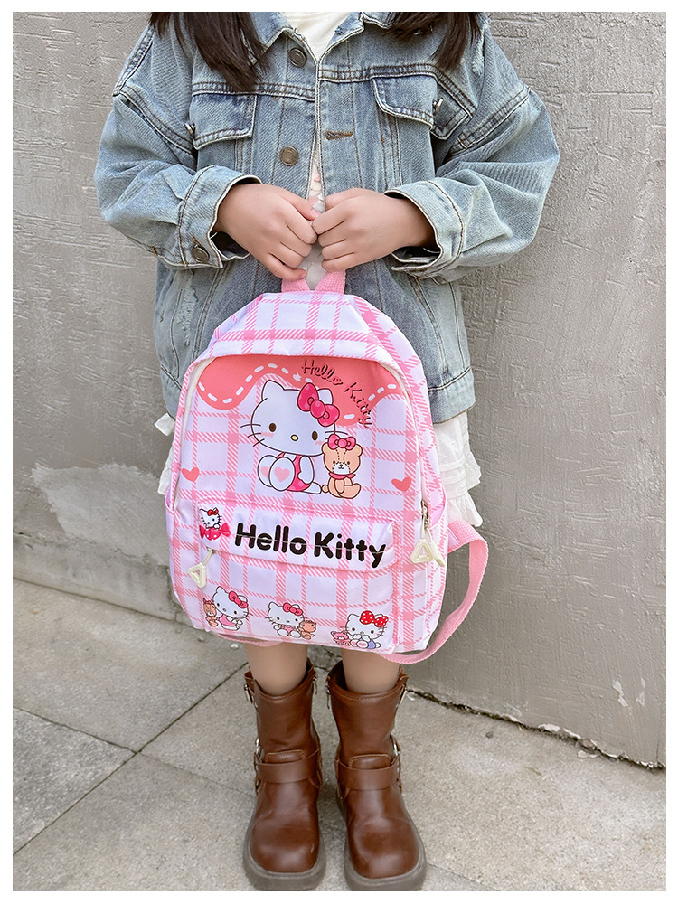 2024 New children's backpack, cartoon kindergarten schoolbag, large capacity, versatile for girls, student backpack, cross-border batch undefined
