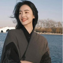 民族风云南旅游女装搭配披肩女波西米亚双面仿羊绒斗篷新中式外搭