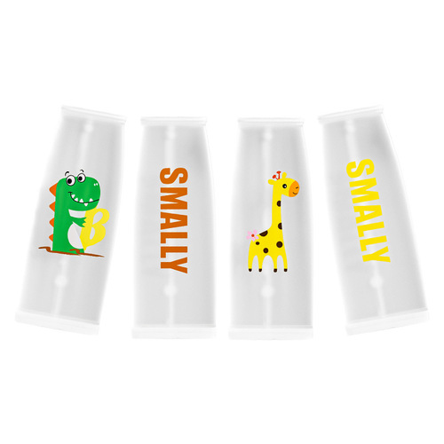 Mumeng children's rainproof trouser covers waterproof and stain-resistant cartoon foot covers above the knee rainy day baby leg covers anti-dirty trouser leg covers