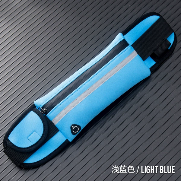 Sports blue belt bag