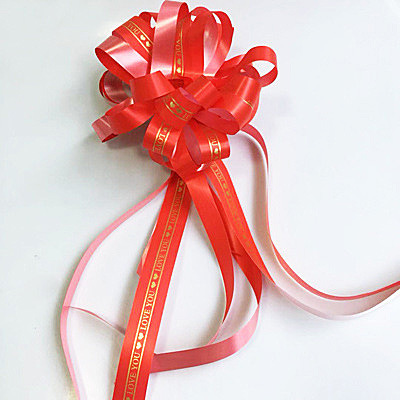 Amor eterno gran Garland coche de la boda decoración de la habitación de la boda cinta moldura de un tirón en caja roja festiva