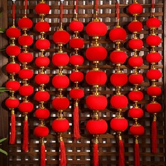 爱如你家居树上挂件迷你灯笼春节装饰中秋乔迁装饰品2025新款大红