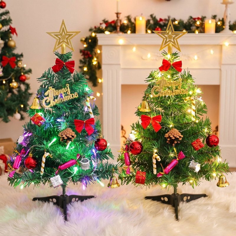 Desktop Mini Christmas Tree Set 30cm 50cm Pvc Christmas Decoration Supplies Shopping Mall Layout Luminous Style Desktop Mini Christmas Tree Set 30cm 50cm Pvc Christmas Decoration Supplies Shopping Mall Layout Luminous Style