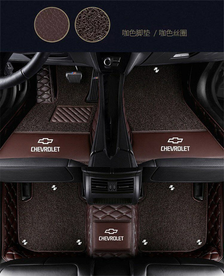 Suitable for Chevrolet Cavalier, Cruze, Malibu XL, Equinox, Trax, and Monza full-coverage car floor mats