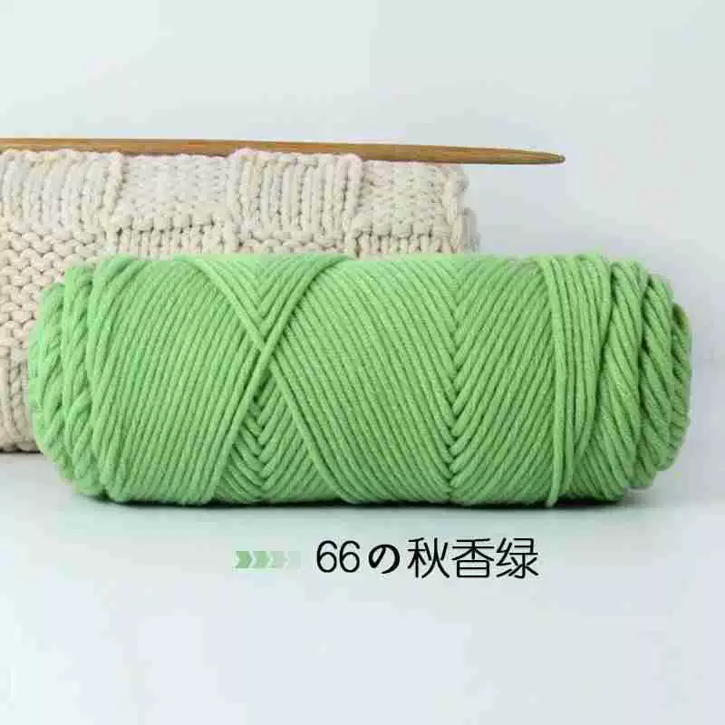 8-проволочная пряжа Lover Cotton, толстая расширенная волокнистость, моток 100 г, крупный вязальный размер 3–7 мм, 5 шт.