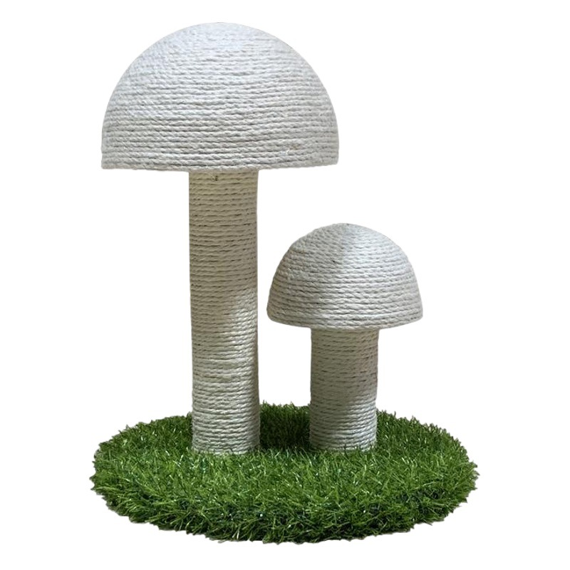 Gato escalada estante mascotas suministros tongtianzhu setas gato rascando poste redondo grande mascota resistente al desgaste gato juguete al por mayor