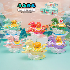 马上转运盲盒树脂手办盲盒可爱摆件高级感小众书桌装饰品生日礼物