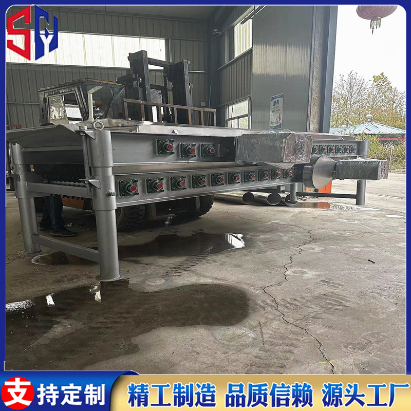 【家禽屠宰设备】34辊脱毛机 鸡鸭鹅自动升降卧式脱毛机