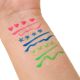 Seal four-color color waterproof eyeliner stage makeup very fine color painting non-blooming Halloween eye eyeliner cross-border