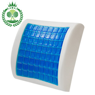 Gel Lumbar Support Memory Foam Car Lumbar Pillow Lumbar Support Office Lumbar Cushion Cushion Seat Back Protection Summer Lumbar Cushion