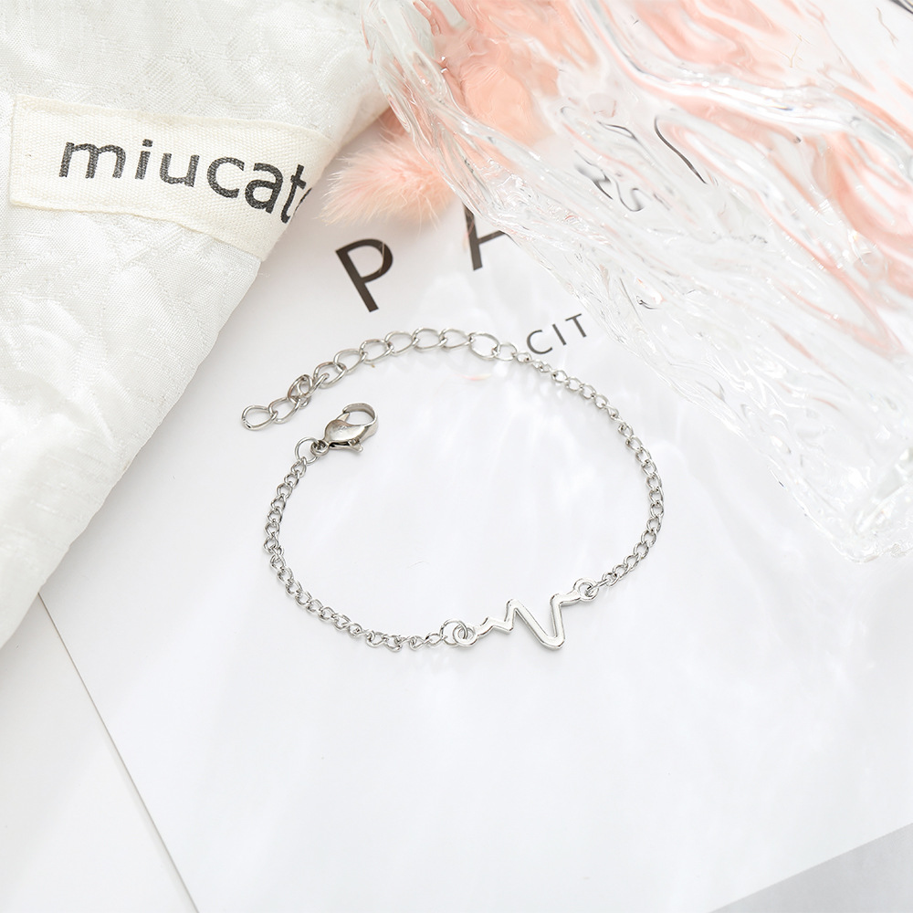 Vente En Gros Bijoux Bracelet Simple Onde De Foudre display picture 5