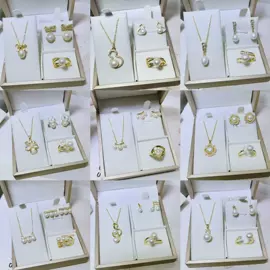 天然珍珠耳饰;耳钉;珍珠首饰套装