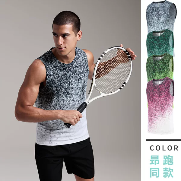 Quick-Dry Running Vest for Summer, Lightweight Professional Running Sleeveless T-Shirt, Breathable Track and Field Marathon Men's Shirt