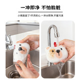 Внешняя торговля, экспорт, кухонные чистящие средства, мультфильм, мытье посуды, хлопок, подвесной медведь, серебряный лук, ткань, вышитая губка, салфетка