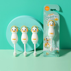 RAOYI Little Duck 10,000-Hair Children's Toothbrush Single Pack, Soft Hair Toothbrush for Babies 2-6 Years Old, Wholesale Manufacturer