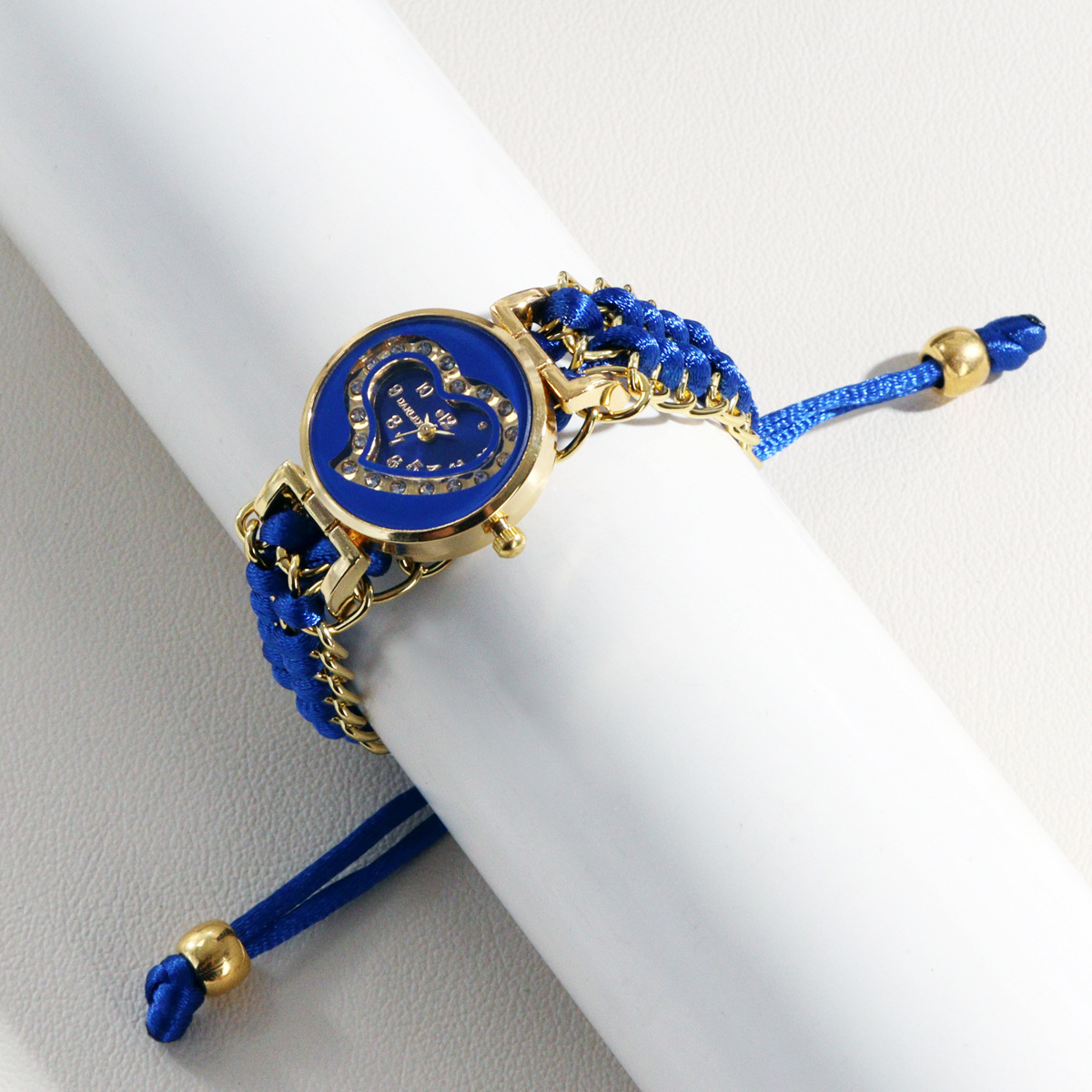 gold shell blue face