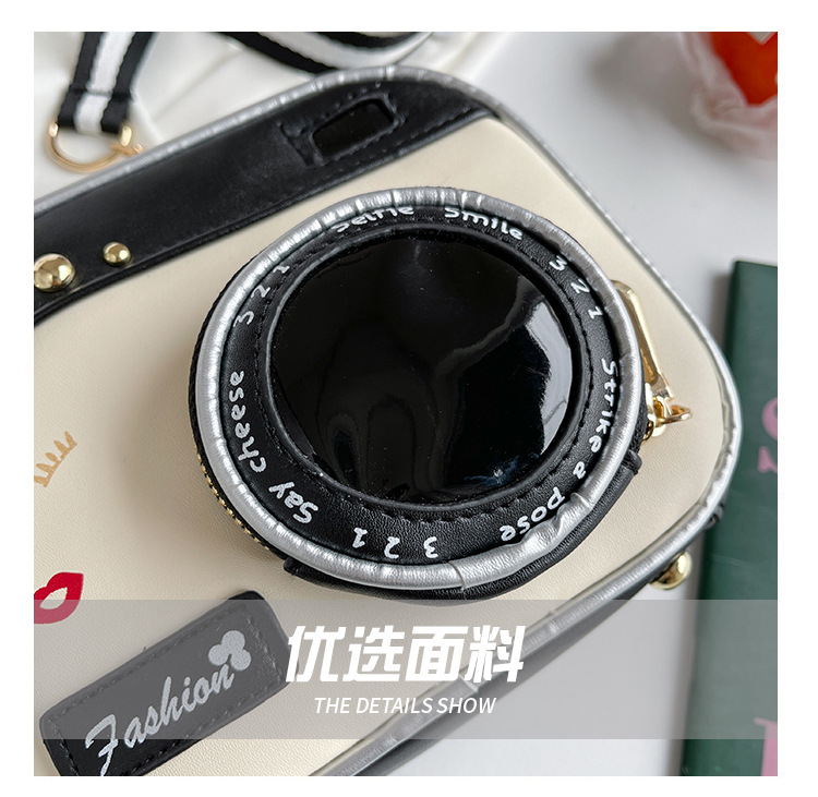 Korean Cute Fashion Style Camera Messenger Bag display picture 29